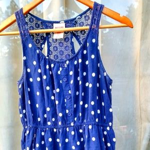 MOSSIMO S/P Blue/White/Polka Dots Sundre
